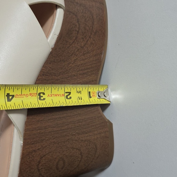 Loft Tan Crossover Platform Sandles.  Size 7 Medium - Picture 5 of 11